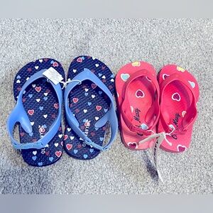 NWT Kids Flip Flops